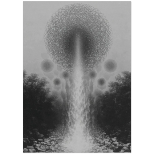 Detailed view of the print's edition number handwritten in ink on the lower right corner, showcasing artist’s authenticity