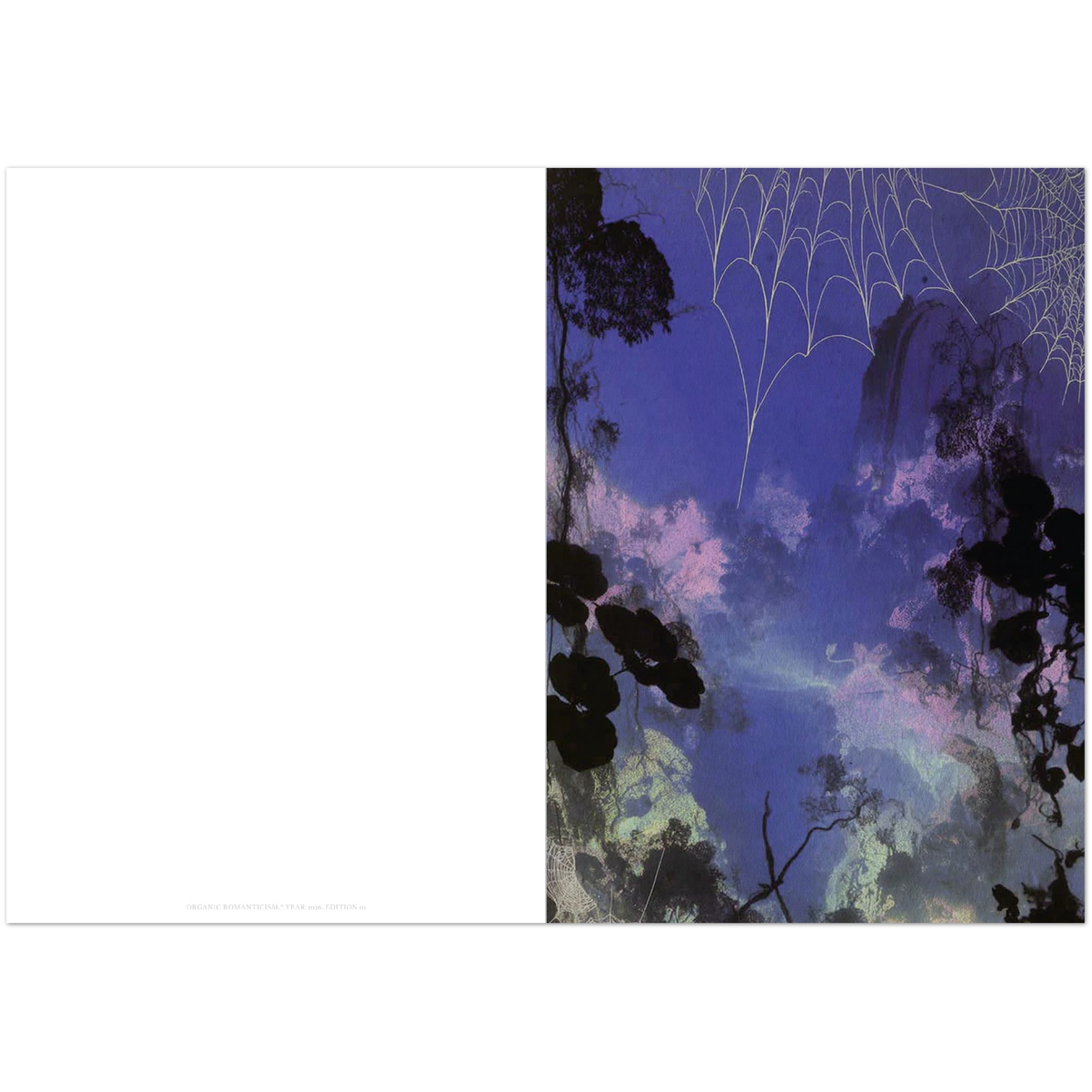 Close-up of the print’s textured surface highlighting brushstroke details and vivid color layering within the edition frame.