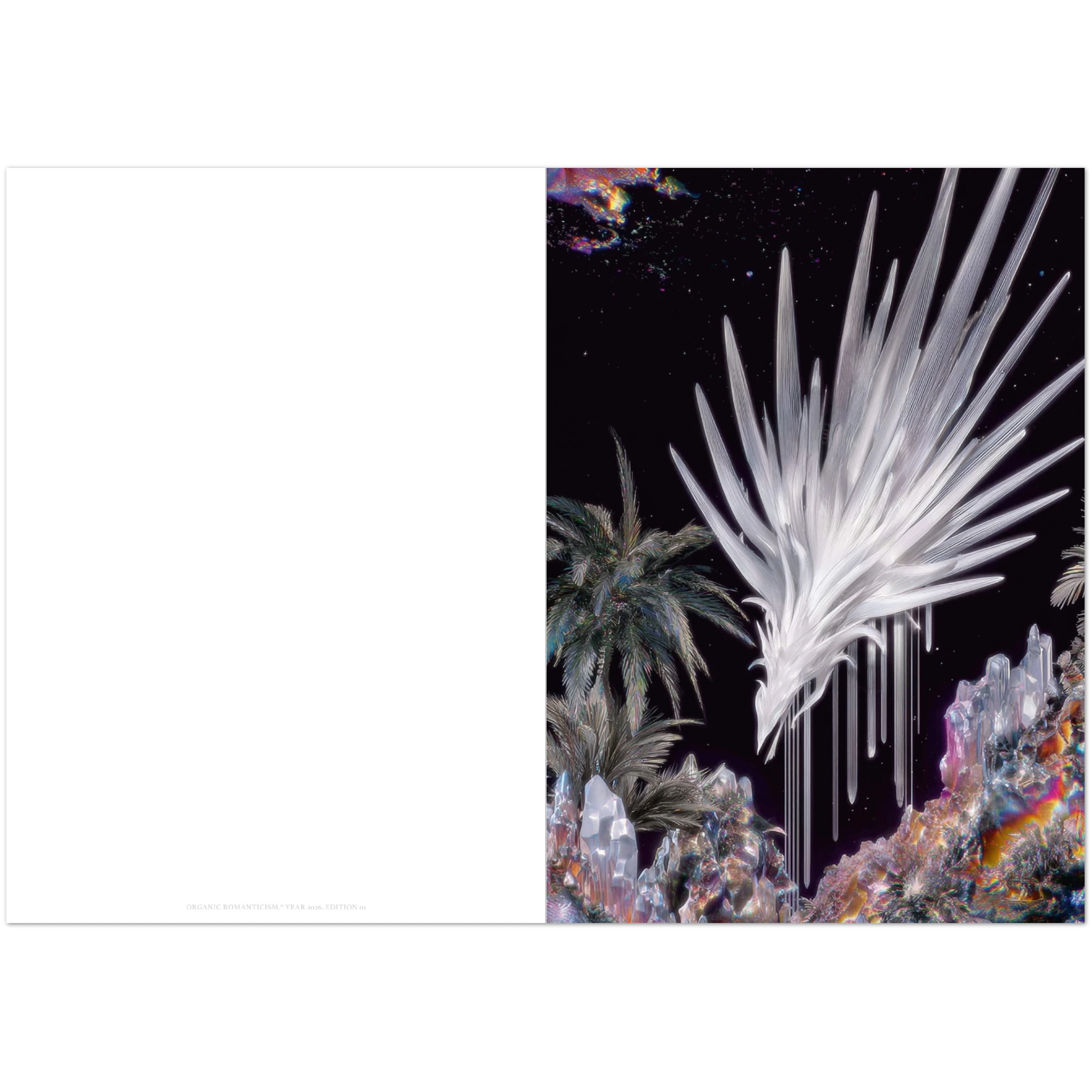 Close-up of the print's textured paper surface highlighting the artist's brushstroke details and subtle color variations